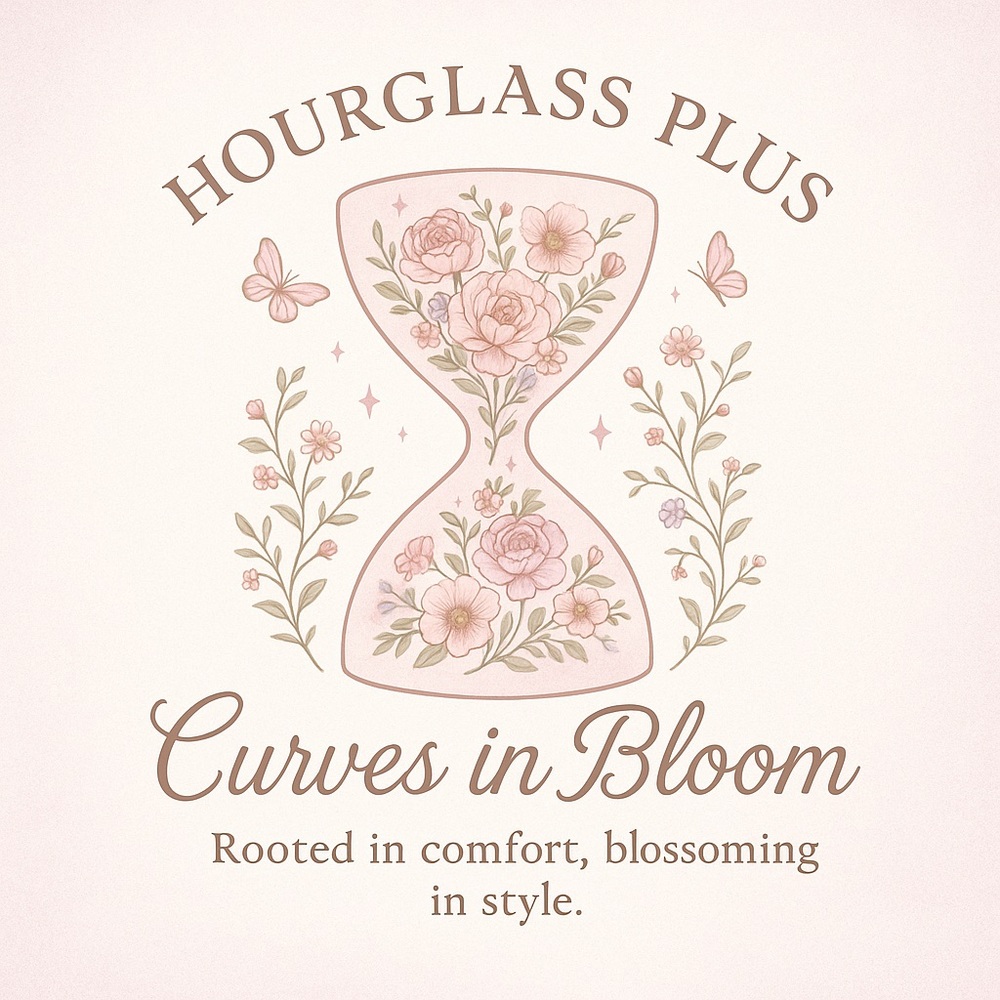 Hourglass Plus - Curves in Bloom
